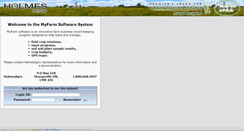 Desktop Screenshot of myfarm.holmesagro.com